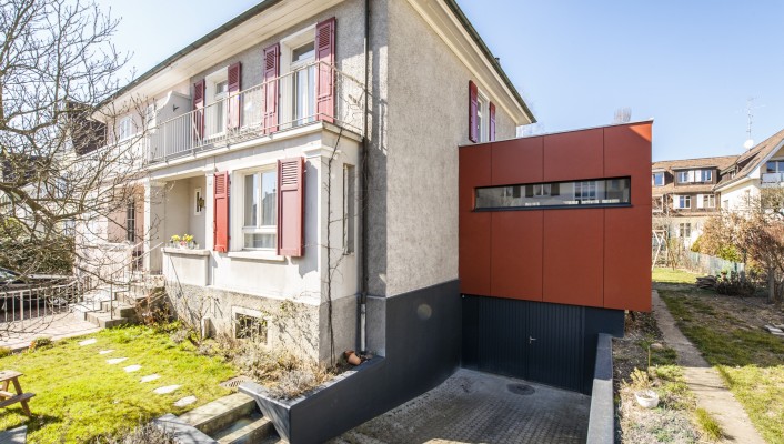 Holzbau, Carmenstrasse Allschwil, 4