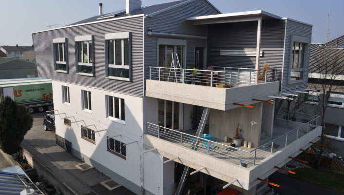 Aufstockung Holzelementbau_Homburgerstrasse, Muttenz