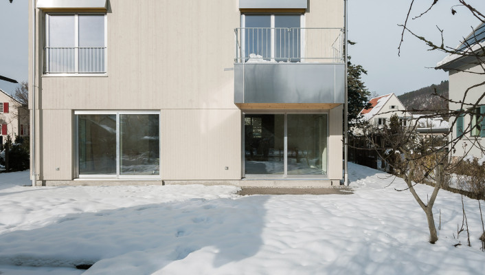 Holzelementbau Neubau_Rosenfeldstrasse Liestal