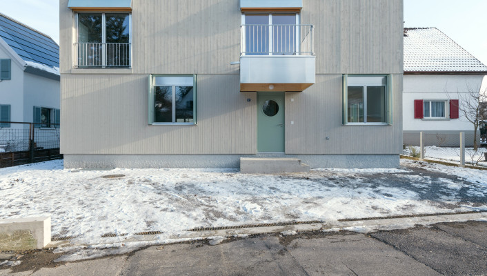 Holzelementbau Neubau_Rosenfeldstrasse Liestal