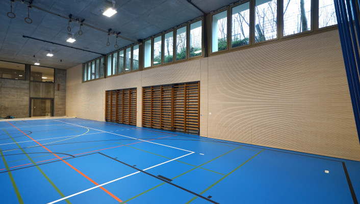 energetische Sanierung Turnhalle Sternenberg, Birsfelden