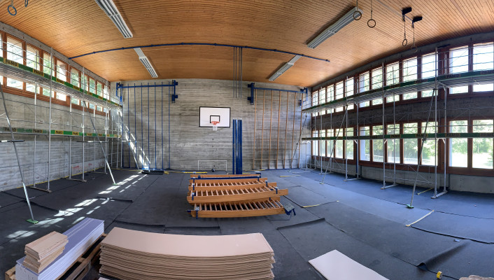energetische Sanierung Turnhalle Sternenberg, Birsfelden